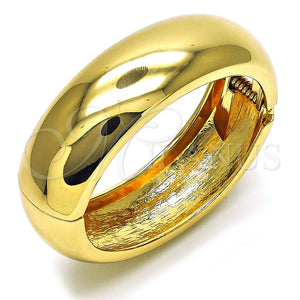 Aro Individual 07.307.0020.04 Oro Laminado, Pulido, Tono Dorado (21 MM Thickness, Size 4 (2.25 Diameter))