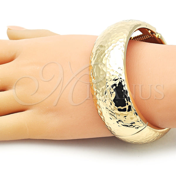 Aro Individual 07.307.0021.05 Oro Laminado, Pulido, Tono Dorado (24 MM Thickness, Size 5 (2.50 Diameter))