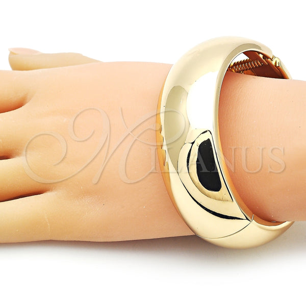 Aro Individual 07.307.0022.05 Oro Laminado, Pulido, Tono Dorado (24 MM Thickness, Size 5 (2.50 Diameter))