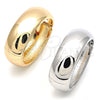 Aro Individual 07.307.0022.05 Oro Laminado, Pulido, Tono Dorado (24 MM Thickness, Size 5 (2.50 Diameter))
