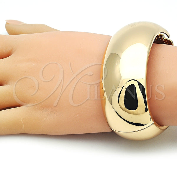 Aro Individual 07.307.0023.05 Oro Laminado, Pulido, Tono Dorado (30 MM Thickness, Size 5 (2.50 Diameter))