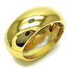 Aro Individual 07.307.0023.05 Oro Laminado, Pulido, Tono Dorado (30 MM Thickness, Size 5 (2.50 Diameter))