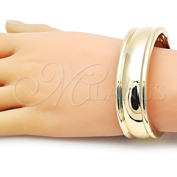 Aro Individual 07.307.0025.04 Oro Laminado, Pulido, Tono Dorado (20 MM Thickness, Size 4 (2.25 Diameter))