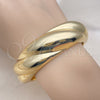 Aro Individual 07.307.0027.04 Oro Laminado, Diseño de Torcido, Pulido, Tono Dorado (20 MM Thickness, Size 4 (2.25 Diameter))