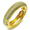 Aro Individual 07.307.0029.04 Oro Laminado, Cepillado, Tono Dorado (18 MM Thickness, Size 4 (2.25 Diameter))