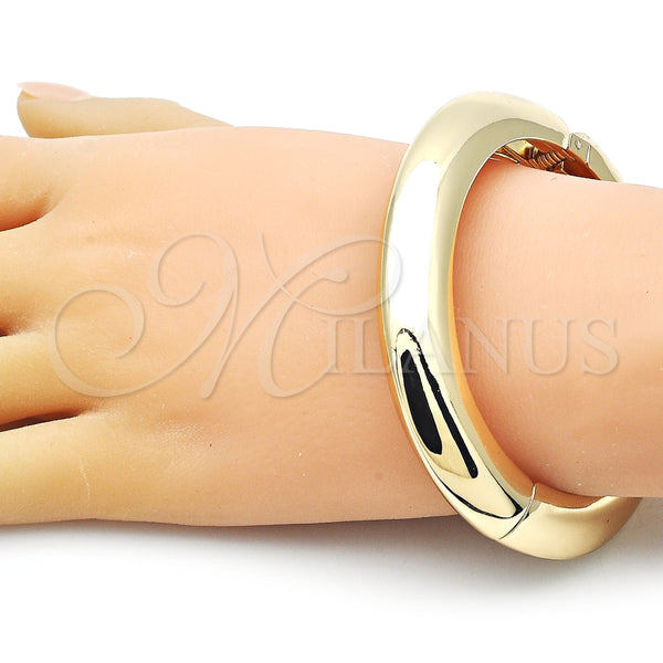 Aro Individual 07.307.0030.04 Oro Laminado, Pulido, Tono Dorado (Grosor 12 MM, Talla 4 (2,25 de Diámetro))