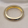 Aro Individual 07.307.0030.04 Oro Laminado, Pulido, Tono Dorado (Grosor 12 MM, Talla 4 (2,25 de Diámetro))