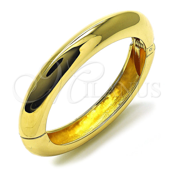 Aro Individual 07.307.0030.04 Oro Laminado, Pulido, Tono Dorado (Grosor 12 MM, Talla 4 (2,25 de Diámetro))