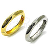 Aro Individual 07.307.0030.04 Oro Laminado, Pulido, Tono Dorado (Grosor 12 MM, Talla 4 (2,25 de Diámetro))