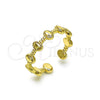 Anillo Elegante 01.213.0065 Oro Laminado, Diamantado, Tono Dorado (One size fits all)