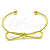 Aro Individual 07.341.0059 Oro Laminado, Diseño de Arco, Pulido, Tono Dorado (02 MM Thickness, One size fits all)