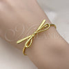 Aro Individual 07.341.0060 Oro Laminado, Diseño de Arco, Pulido, Tono Dorado (02 MM Thickness, One size fits all)