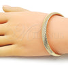 Aro Individual 07.170.0029 Oro Laminado, Diseño de Torcido, Pulido, Tono Dorado (08 MM Thickness, One size fits all)