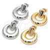 Arete Dormilona 02.385.0055 Oro Laminado, Pulido, Tono Dorado