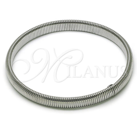 Pulsera Elegante 03.341.2287.08 Acero Inoxidable, Pulido, Tono Plateado (08 MM Thickness, 8 Inches Length)