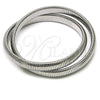 Pulsera Elegante 03.341.2288.08 Acero Inoxidable, Pulido, Tono Plateado (08 MM Thickness, 8 Inches Length)