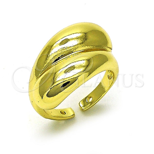 Anillo Elegante 01.341.0147 Oro Laminado, Pulido, Tono Dorado (One size fits all)