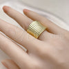 Anillo Elegante 01.341.0157 Oro Laminado, Pulido, Tono Dorado (One size fits all)