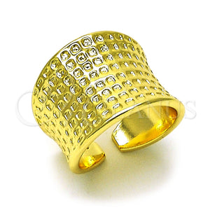 Anillo Elegante 01.341.0157 Oro Laminado, Pulido, Tono Dorado (One size fits all)