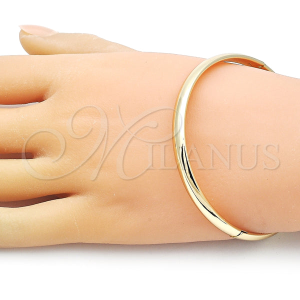 Aro Individual 07.213.0013.05 Oro Laminado, Pulido, Tono Dorado (Grosor 05.5 MM, Talla 5 (2,50 de Diámetro))