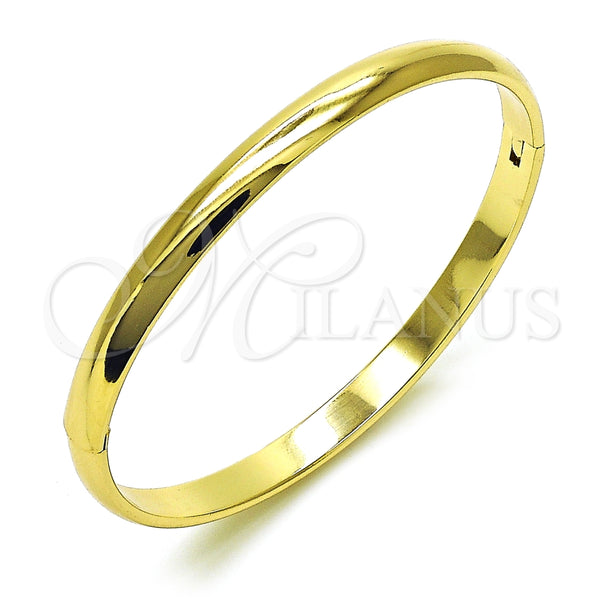 Aro Individual 07.213.0013.05 Oro Laminado, Pulido, Tono Dorado (Grosor 05.5 MM, Talla 5 (2,50 de Diámetro))