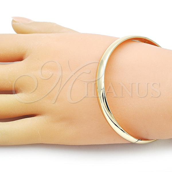 Aro Individual 07.213.0014.05 Oro Laminado, Pulido, Tono Dorado (Grosor 07.5 MM, Talla 5 (2,50 de Diámetro))
