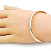 Aro Individual 07.213.0014.05 Oro Laminado, Pulido, Tono Dorado (Grosor 07.5 MM, Talla 5 (2,50 de Diámetro))