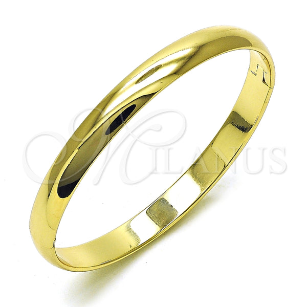 Aro Individual 07.213.0014.05 Oro Laminado, Pulido, Tono Dorado (Grosor 07.5 MM, Talla 5 (2,50 de Diámetro))