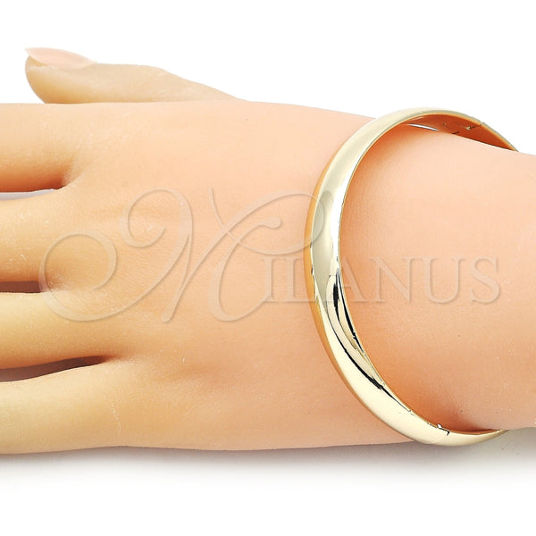 Aro Individual 07.213.0015.05 Oro Laminado, Pulido, Tono Dorado (Grosor 09.5 MM, Talla 5 (2,50 de Diámetro))
