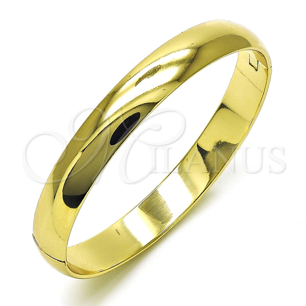 Aro Individual 07.213.0015.05 Oro Laminado, Pulido, Tono Dorado (Grosor 09.5 MM, Talla 5 (2,50 de Diámetro))