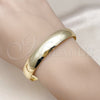 Aro Individual 07.213.0016.05 Oro Laminado, Pulido, Tono Dorado (12 MM Thickness, Size 5 (2.50 Diameter))