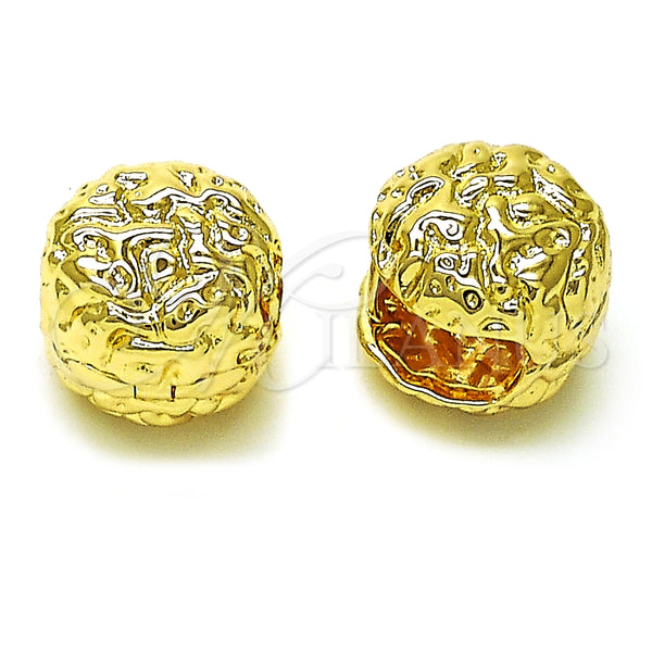 Argolla Huggie 02.195.0293.14 Oro Laminado, Pulido, Tono Dorado