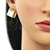 Argolla Huggie 02.195.0295.14 Oro Laminado, Pulido, Tono Dorado