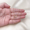 Gargantilla Basica 04.341.0129.20 Oro Laminado, Diseño de Bola, Pulido, Tono Dorado (01 MM Thickness, 20 Inches Length)