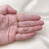 Gargantilla Basica 04.341.0130.20 Oro Laminado, Diamantado, Tono Dorado (01 MM Thickness, 20 Inches Length)