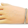 Pulsera Básica 03.213.0317.08 Oro Laminado, Diseño de Cola de Raton, Pulido, Tono Dorado (05 MM Thickness, 8 Inches Length)