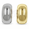 Argolla Huggie 02.195.0306.22 Oro Laminado, Pulido, Tono Dorado