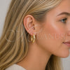 Argolla Huggie 02.195.0305.30 Oro Laminado, Pulido, Tono Dorado