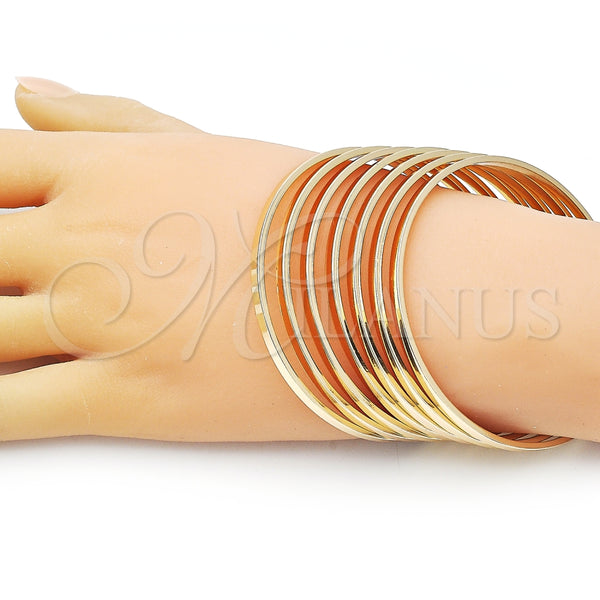 Aro Semanario 07.63.0207.05 Oro Laminado, Pulido, Tono Dorado (03 MM Thickness, Size 5 (2.50 Diameter))