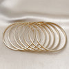 Aro Semanario 07.63.0207.05 Oro Laminado, Pulido, Tono Dorado (03 MM Thickness, Size 5 (2.50 Diameter))