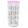 Kit Surtido de 60 Collares con Dijes de Oro Laminado con Exhibidor Giratorio al por mayor — SKU 157188