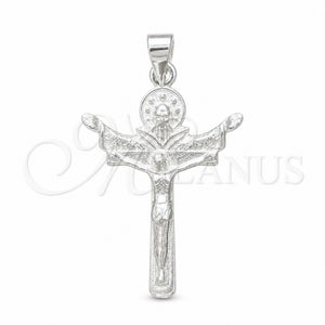 Dije Religioso 05.392.0096 Plata Rodinada, Pulido, Tono Plateado