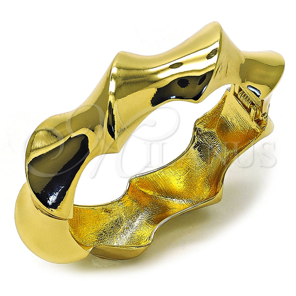 Aro Individual 07.422.0006.05 Oro Laminado, Diseño de Torcido, Pulido, Tono Dorado (20 MM Thickness, Size 5 (2.50 Diameter))