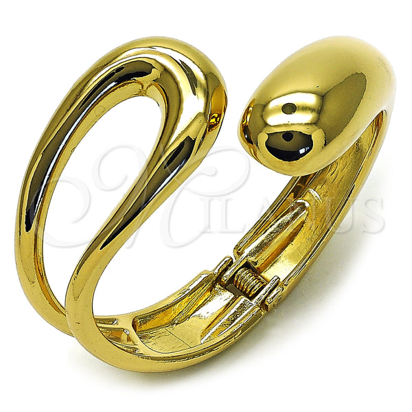 Aro Individual 07.422.0009.05 Oro Laminado, Diseño de Gota, Pulido, Tono Dorado (45 MM Thickness, Size 5 (2.50 Diameter))