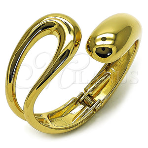 Aro Individual 07.422.0009.05 Oro Laminado, Diseño de Gota, Pulido, Tono Dorado (45 MM Thickness, Size 5 (2.50 Diameter))