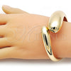Aro Individual 07.307.0038.05 Oro Laminado, Diseño de Gota, Pulido, Tono Dorado (30 MM Thickness, Size 5 (2.50 Diameter))