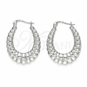 Argolla Mediana 02.392.0050.25 Plata Rodinada, Pulido, Tono Plateado