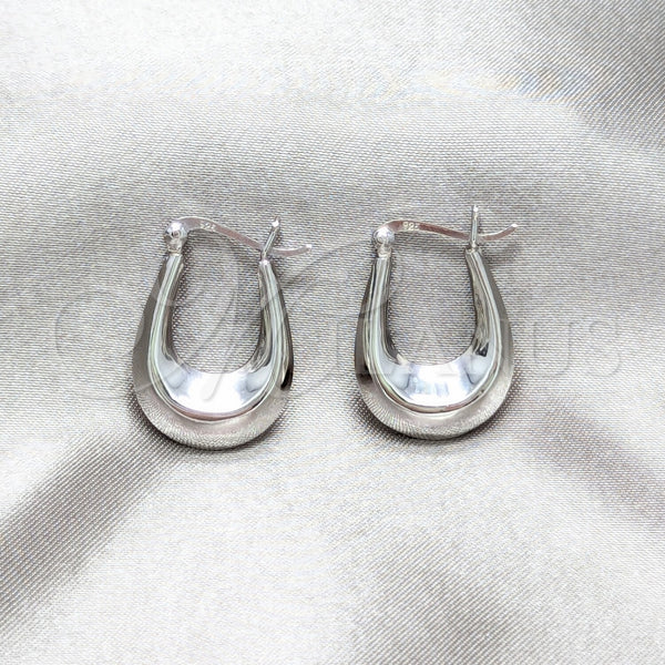 Argolla Pequeña 02.425.0010.18 Plata Rodinada, Pulido, Tono Plateado