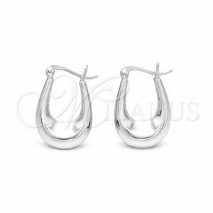 Argolla Pequeña 02.425.0010.18 Plata Rodinada, Pulido, Tono Plateado