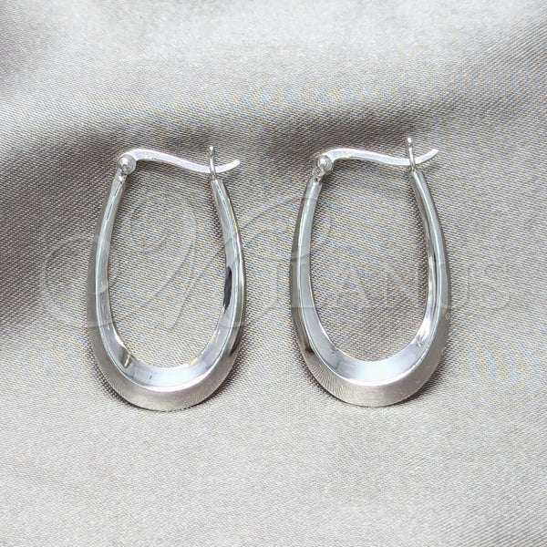 Argolla Pequeña 02.425.0011.20 Plata Rodinada, Pulido, Tono Plateado